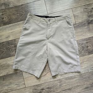 Volcolm Surf & Turf 4 Way Stretch Men's Tan 28 Shorts